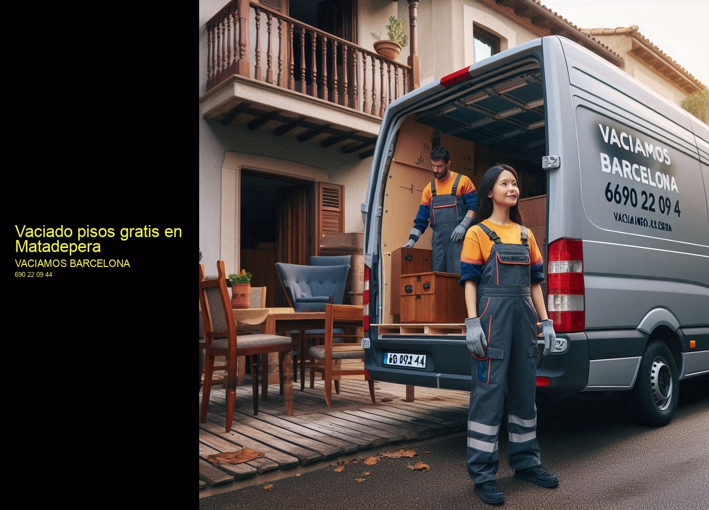 Vaciado pisos gratis en Matadepera