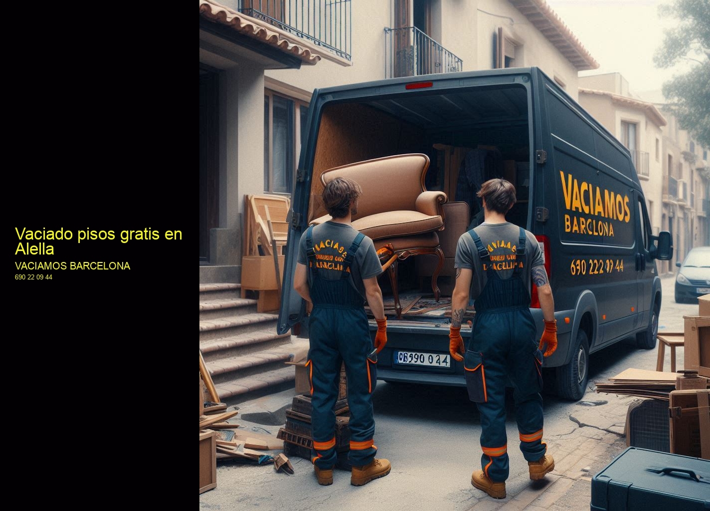 Vaciado pisos gratis en Alella