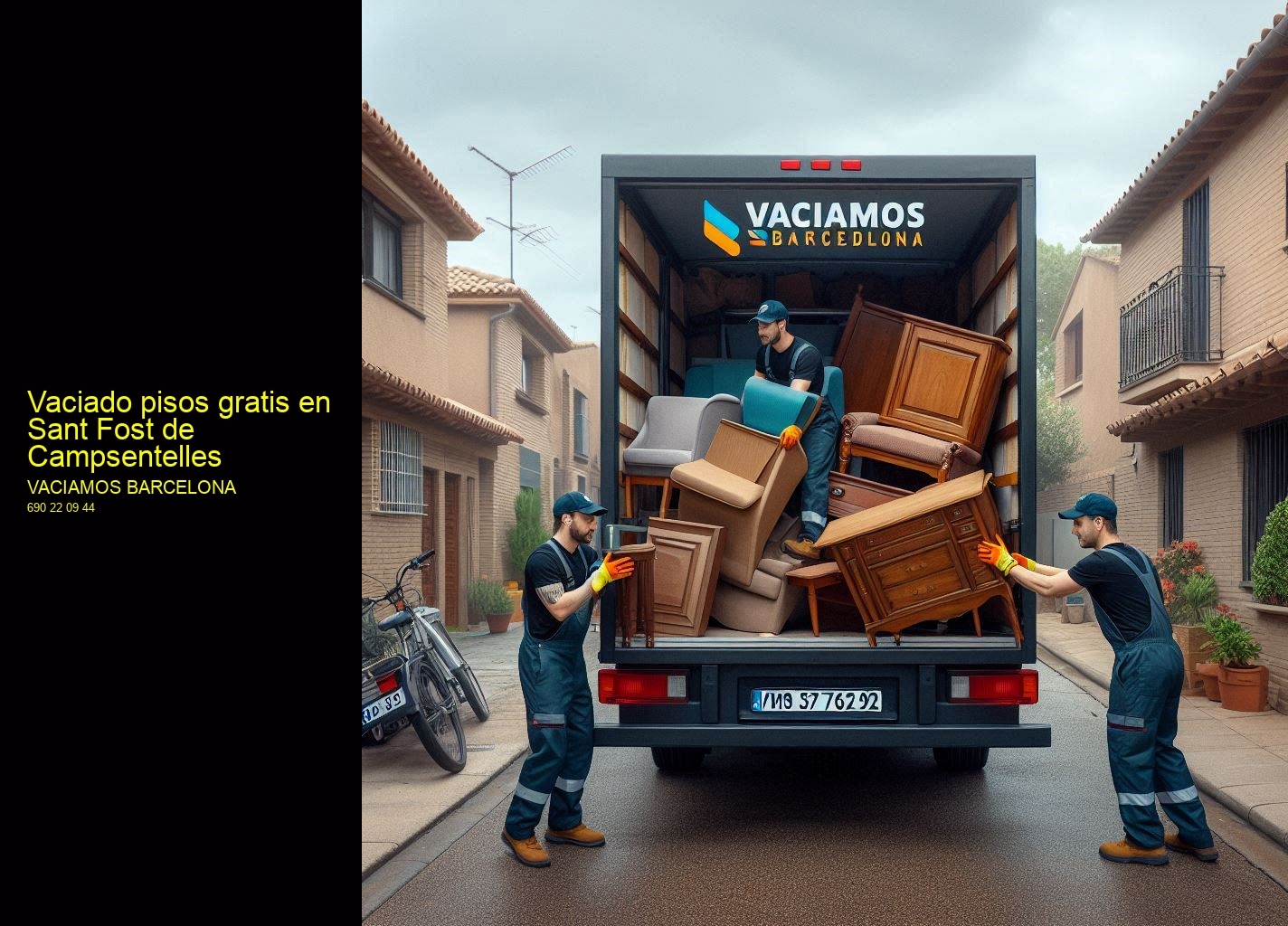 Desalojo y eliminación de enseres