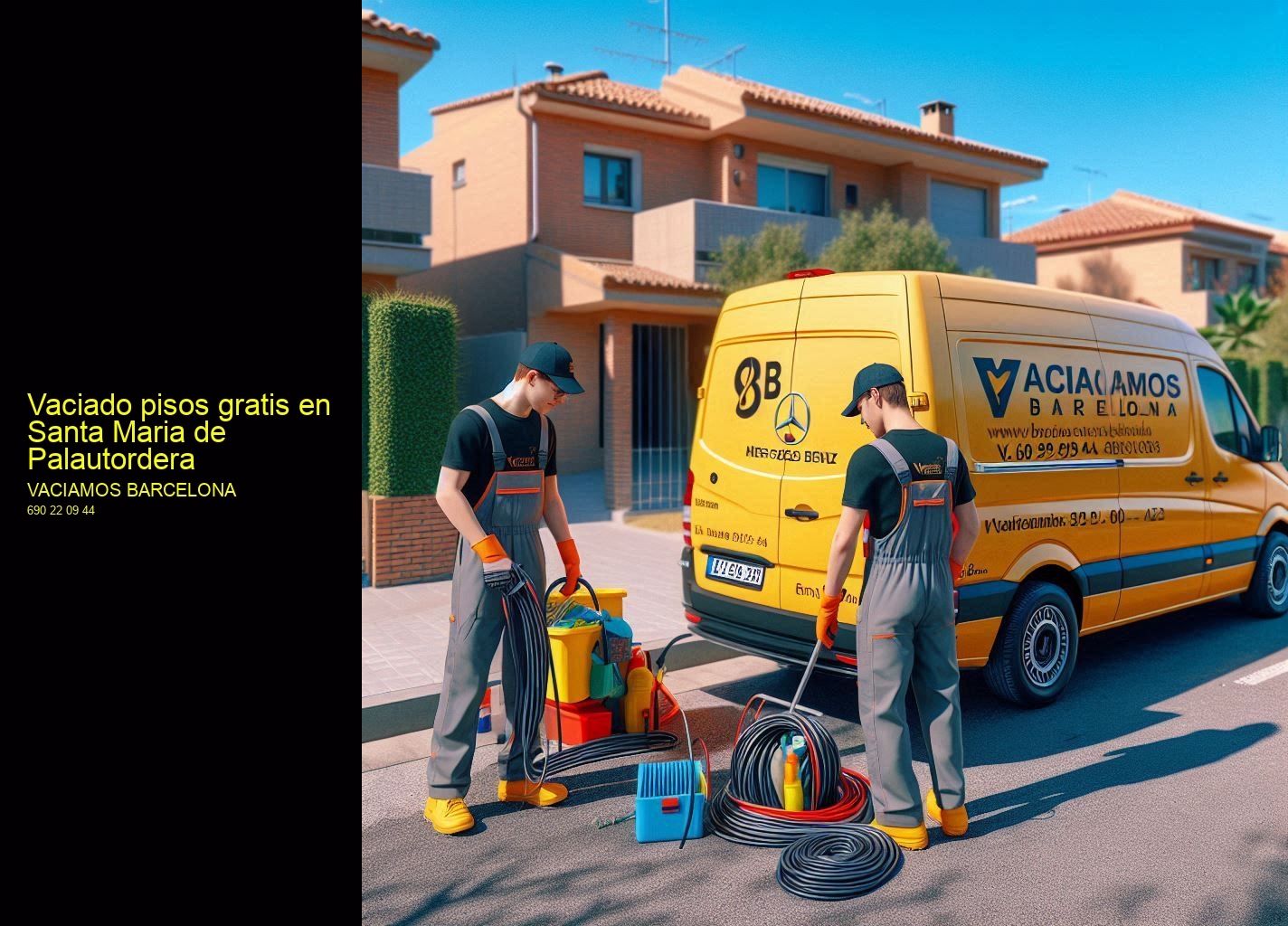 Servicio de limpieza post-vaciado